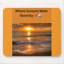 Recherche de coucher soleil tapis souris Vagues