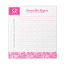 Recherche de fleurs roses blocsnotes Blanc