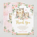 Recherche de rose de hibou vœux cartes Pour elle