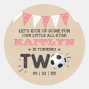 Recherche de ballon de football rose autocollants Rose et blanc