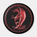 Recherche de noeud rouge magnets Celtique