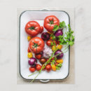 Recherche de nourriture cartes postales Tomate