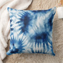 Recherche de ruban bleu coussins Abstrait