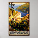 Recherche de la riviera posters Italie