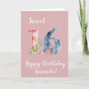 Recherche de sweet 16 vœux cartes Aquarelle