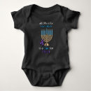 Recherche de hanukkah bébé vêtements Menorah