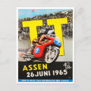 Recherche de course moto cartes postales Vintage