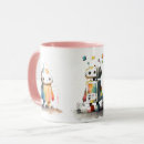 Recherche de cyborg tasses Illustration