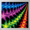 Recherche de bleu clair de rayure posters Rouge