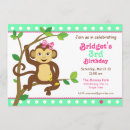 Recherche de notre petit singe invitations Mignon