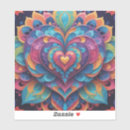 Recherche de mandala rose autocollants Violet