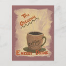 Recherche de energie cartes postales Café