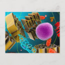 Recherche de cellule cartes postales Illustrations biomédicales