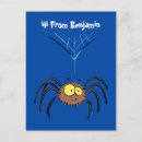 Recherche de arachnides cartes postales Araignée