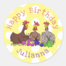 Recherche de poules autocollants Pour enfants