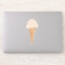 Recherche de cornet de crème glacée autocollants Dessert