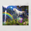 Recherche de licorne cartes postales Rêve