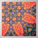Recherche de motif complexe posters Floral
