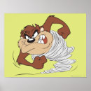 Recherche de tasmanian devil posters Looney tune characters