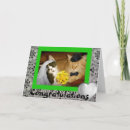 Recherche de félicitations de chat vœux cartes Marié