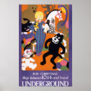 Recherche de noël vintage posters Voyage