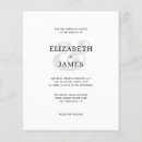 Recherche de typographie formelle invitations Moderne