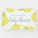 Recherche de baby shower banderoles Jaune