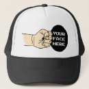Recherche de visage casquettes Blanc