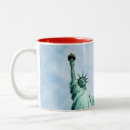 Recherche de la statue de la liberté tasses États unis