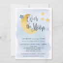 Recherche de moon and stars invitations Watercolor