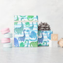 Recherche de dino papier cadeau Aquarelle