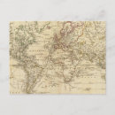 Recherche de projection mercator cartes postales Gravé