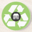 Recherche de recyclage dessous de verres Vert