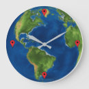 Recherche de planète bleue horloges Géographie