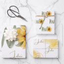 Recherche de anniversaire tournesol papier cadeau Fleur