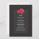 Recherche de red rose invitations Romantique