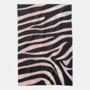Recherche de motif zèbre cuisine linges Rose