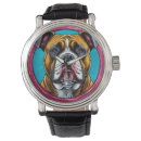 Recherche de bouledogue montres Illustration