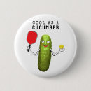 Recherche de concombres badges Drôle