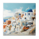 Recherche de santorin carreaux Île