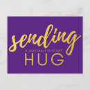 Recherche de hugs cartes postales Distance sociale