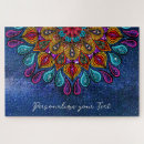 Recherche de meditation puzzles Bleu