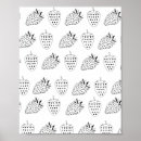 Recherche de rayures noires et blanches posters Élégant