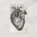 Recherche de coeur anatomique cartes visite Médical
