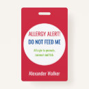 Recherche de allergie badges pvc Allergies alimentaires