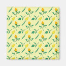 Recherche de rose de tulipe carrés magnets Jaune