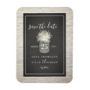 Recherche de save the date mariage magnets Noir et blanc