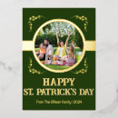 Recherche de carte jour saint patrick Shamrock