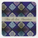 Recherche de crânes crânes mexicain autocollants Fleur