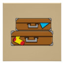 Recherche de bagages posters Voyage